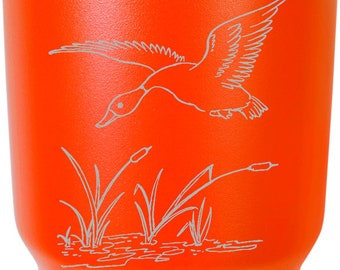 Mallard Tumbler, Duck, Outdoor Lover, Lake and River. Multiple Sizes Stainless Tumblers, Eco-friendly,