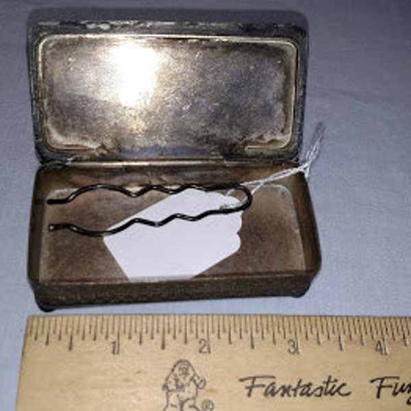 Victorian hair pin box