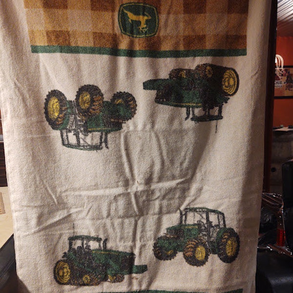 John Deere Towel Etsy