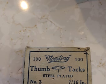 Chinchetas chapadas en acero