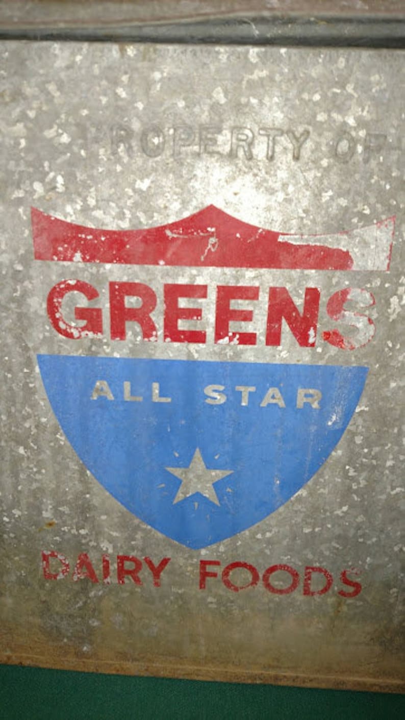 Vintage Milk box