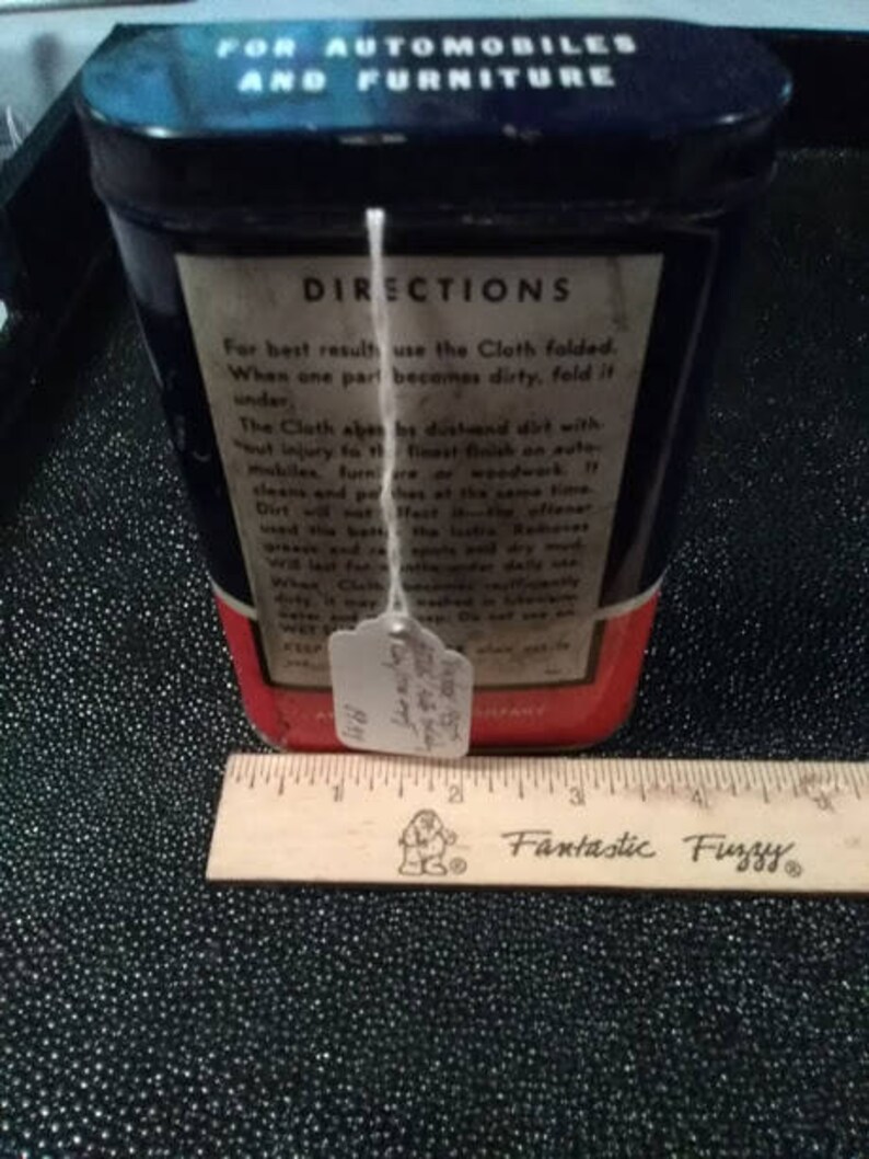 Atlas polishing cloth tin