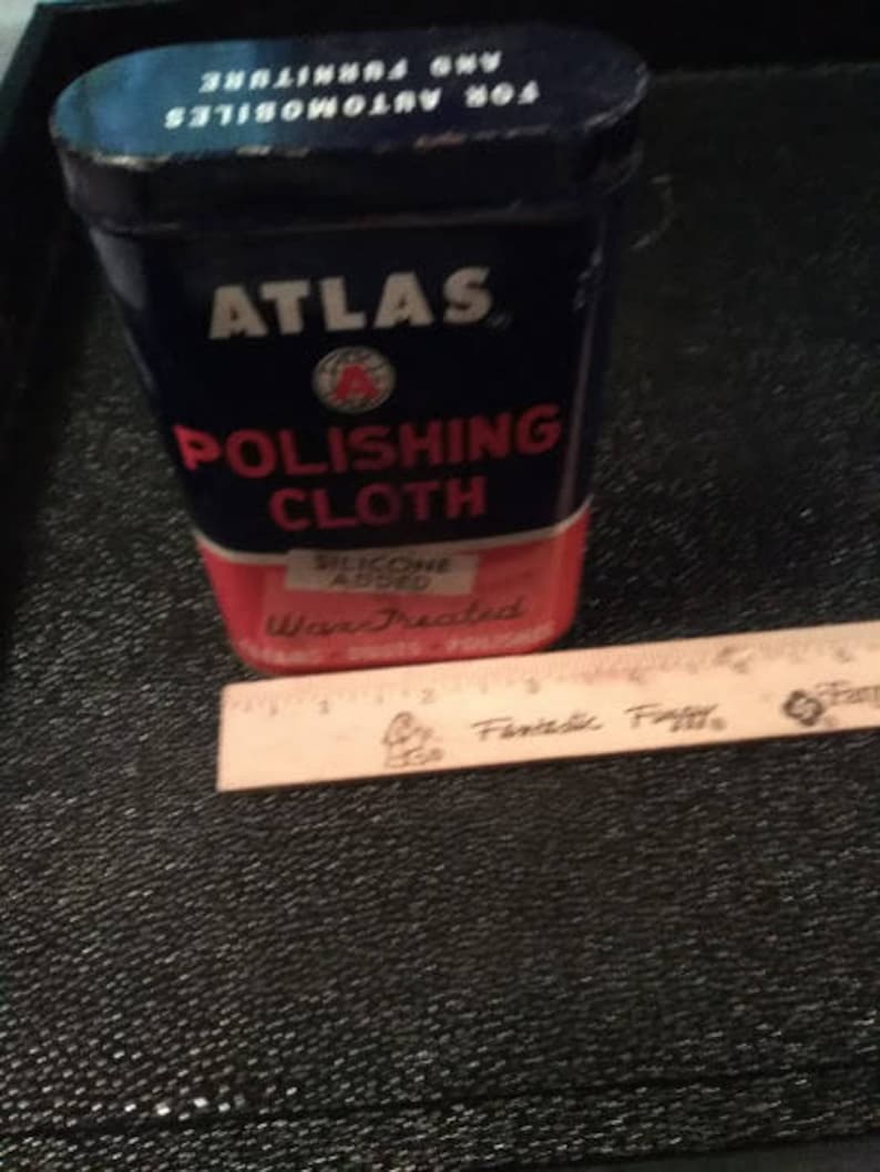 Atlas polishing cloth tin