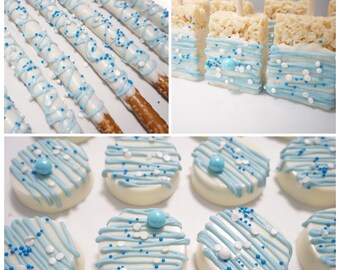blue dessert table etsy