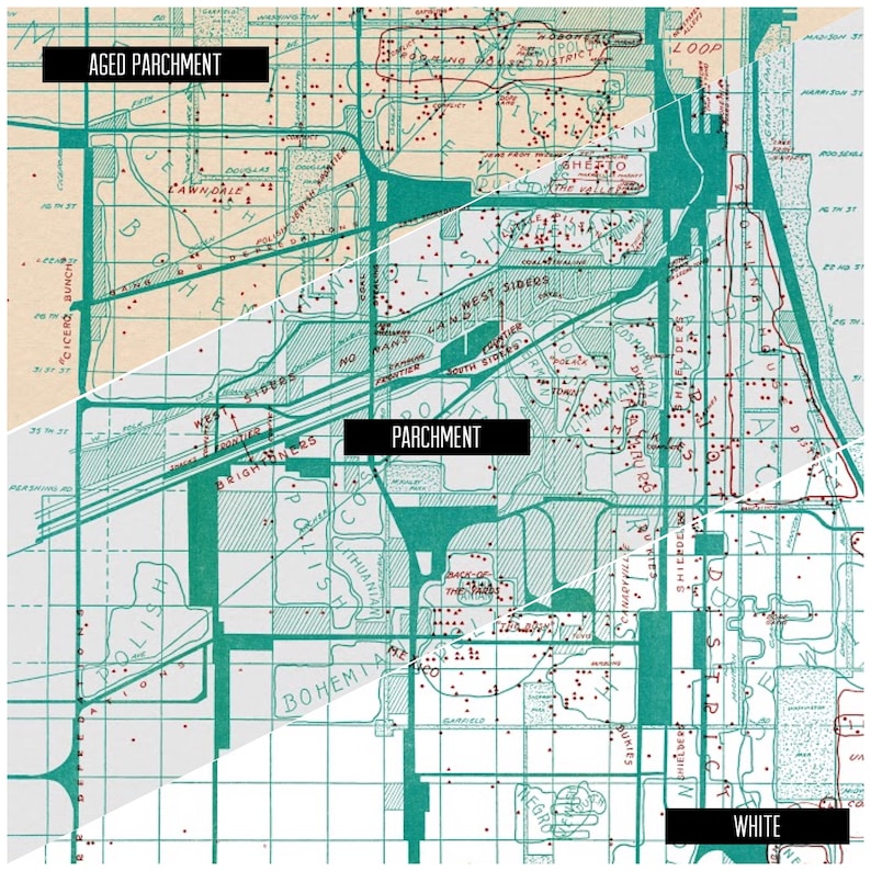 Chicago Gang Territory Map