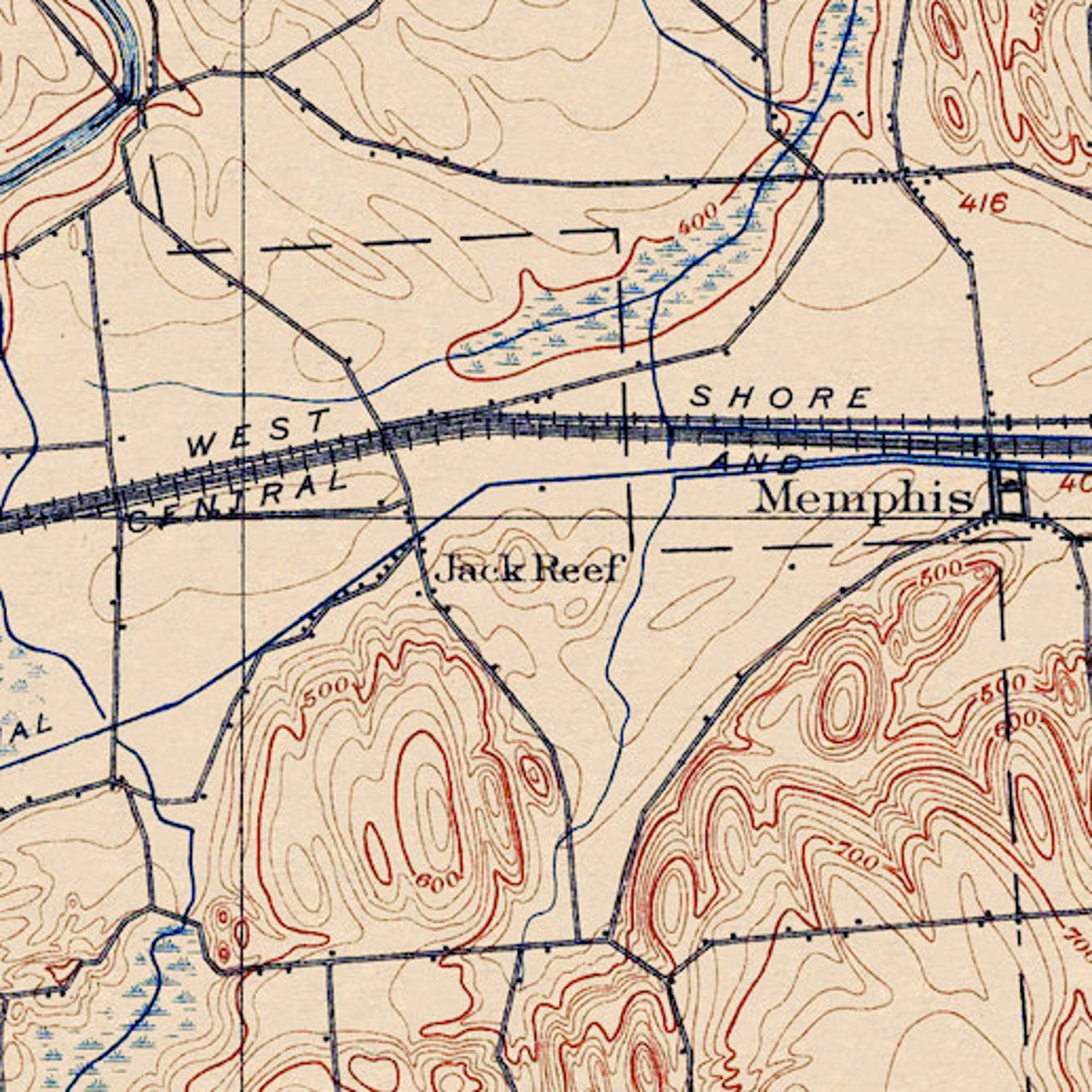 Baldwinsville, NY Restored Vintage Map Etsy