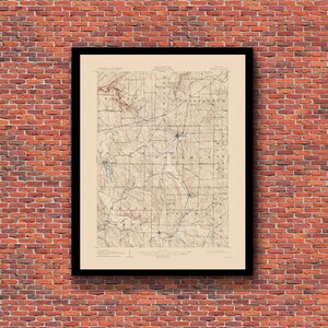 Clymer, NY - Restored Vintage Map