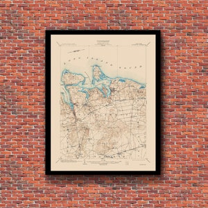 Northport, NY Vintage Map (1903/1912)