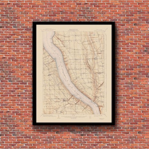 Cayuga Lake (Genoa, Ovid) Vintage Map (1902)