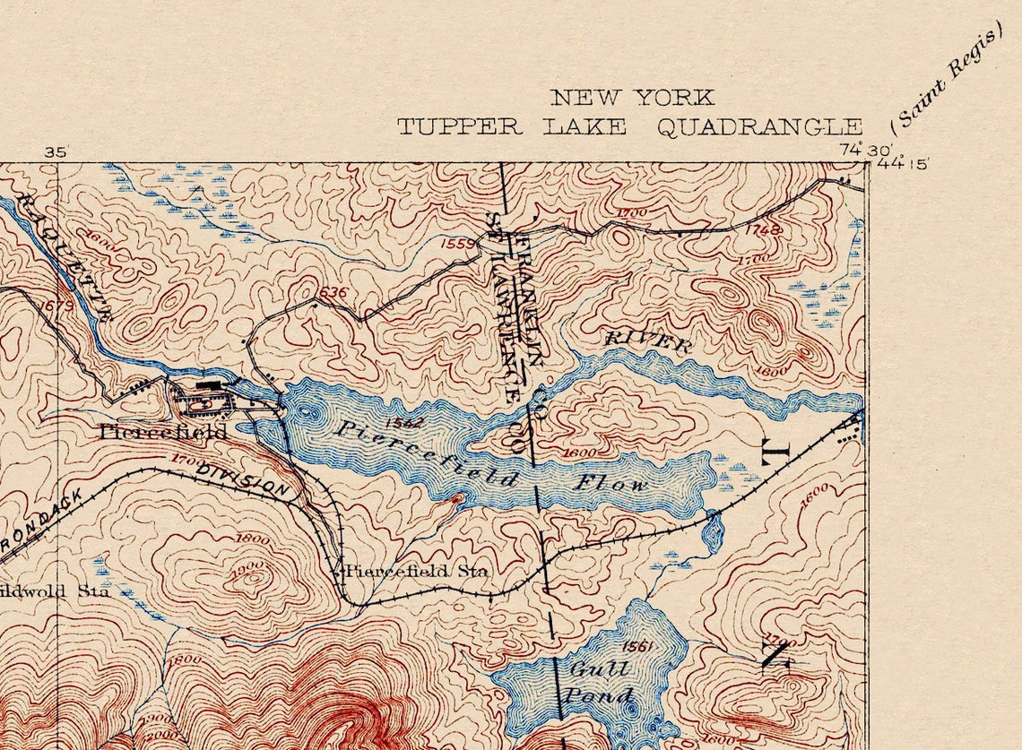 Tupper Lake Ny Map Draw A Topographic Map vrogue.co