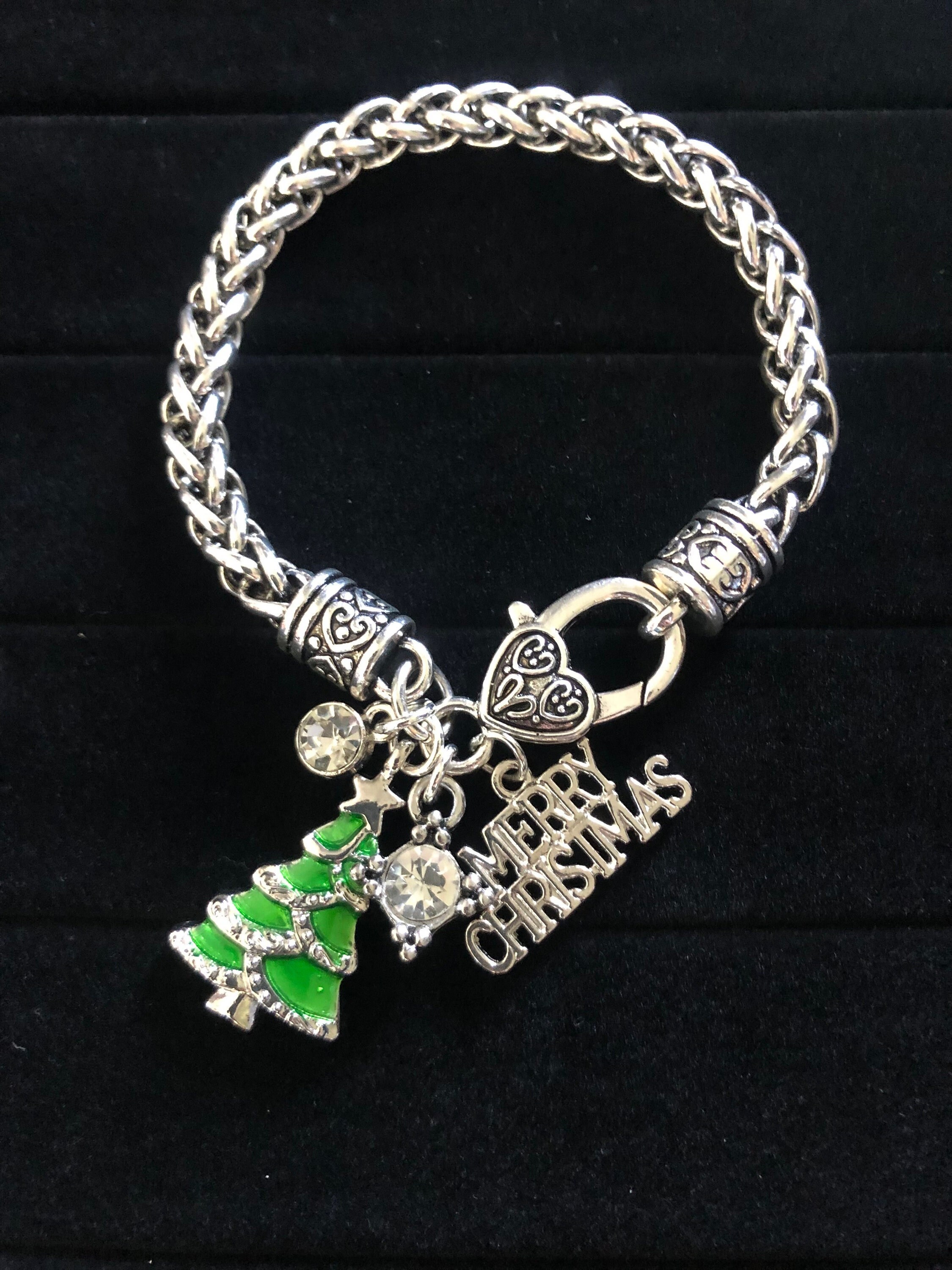 Brighton Silver-Plated Noble Tree Holiday Christmas Charm For Bracelet Or Necklace