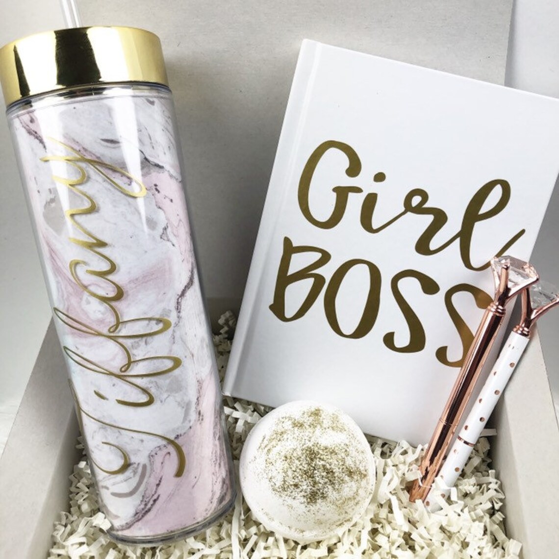 Girl boss promotion gift Promotion gift for her New job gift Etsy