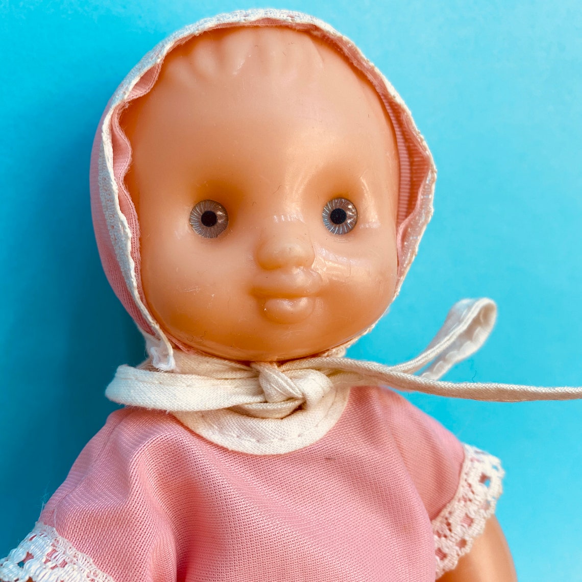 Soviet Toy Baby Doll Little Girl Vintage Plastic Toy Made in Etsy