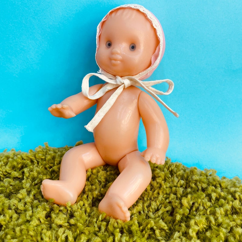 Soviet Toy Baby Doll Little Girl Vintage Plastic Toy Made in Etsy