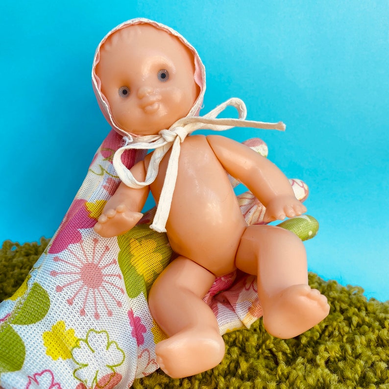 Soviet Toy Baby Doll Little Girl Vintage Plastic Toy Made in Etsy