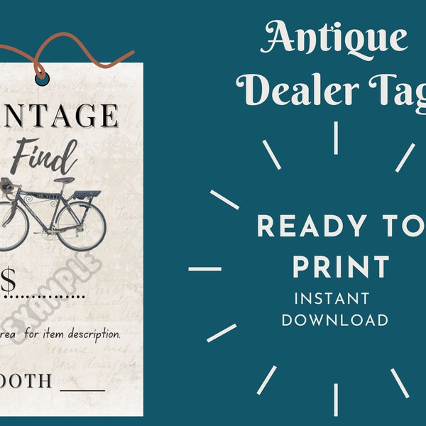 Antique Price Tags Etsy