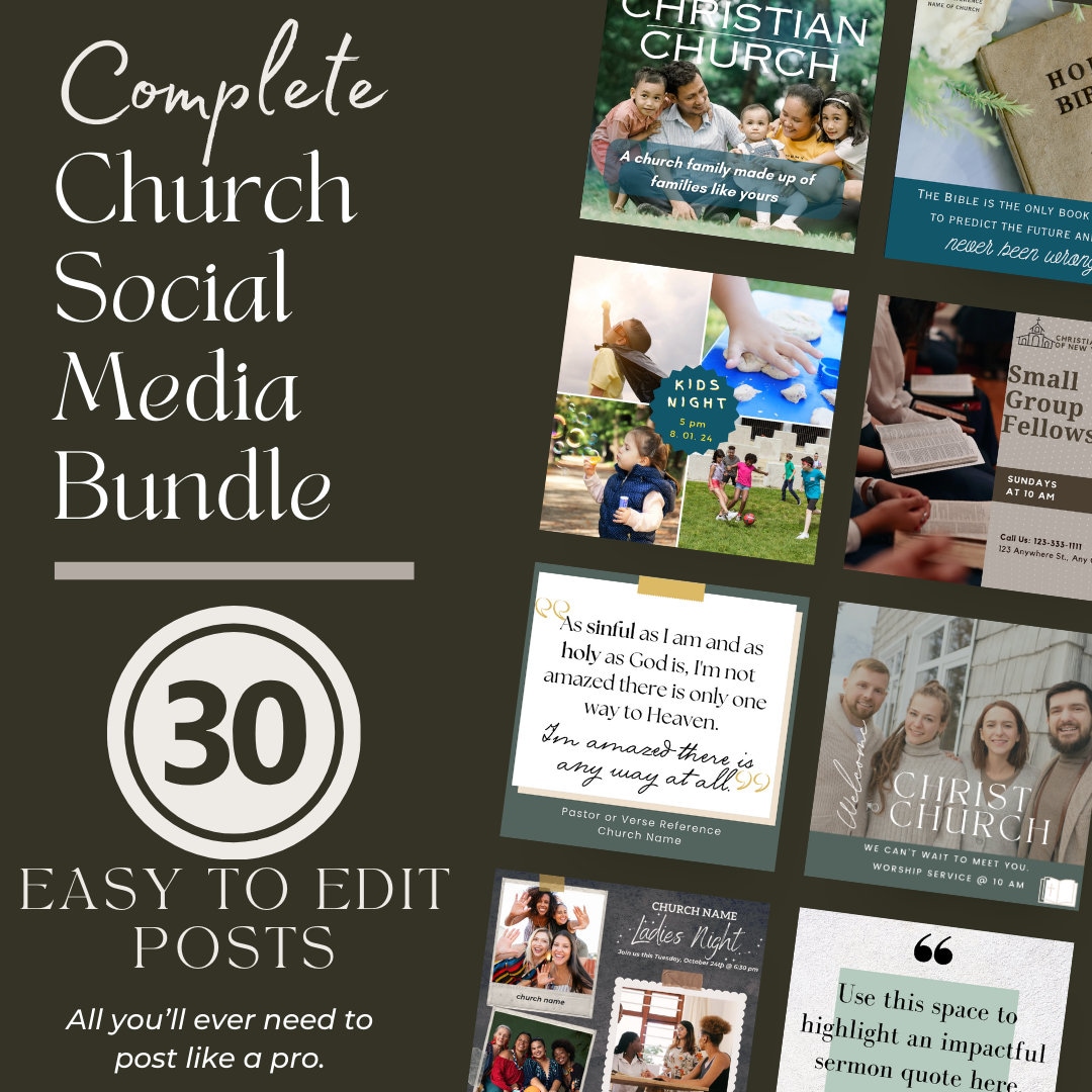 Church Social Media Templates Church Marketing Christian Social Media Church Social Media Templates Church Marketing Christian Social Media