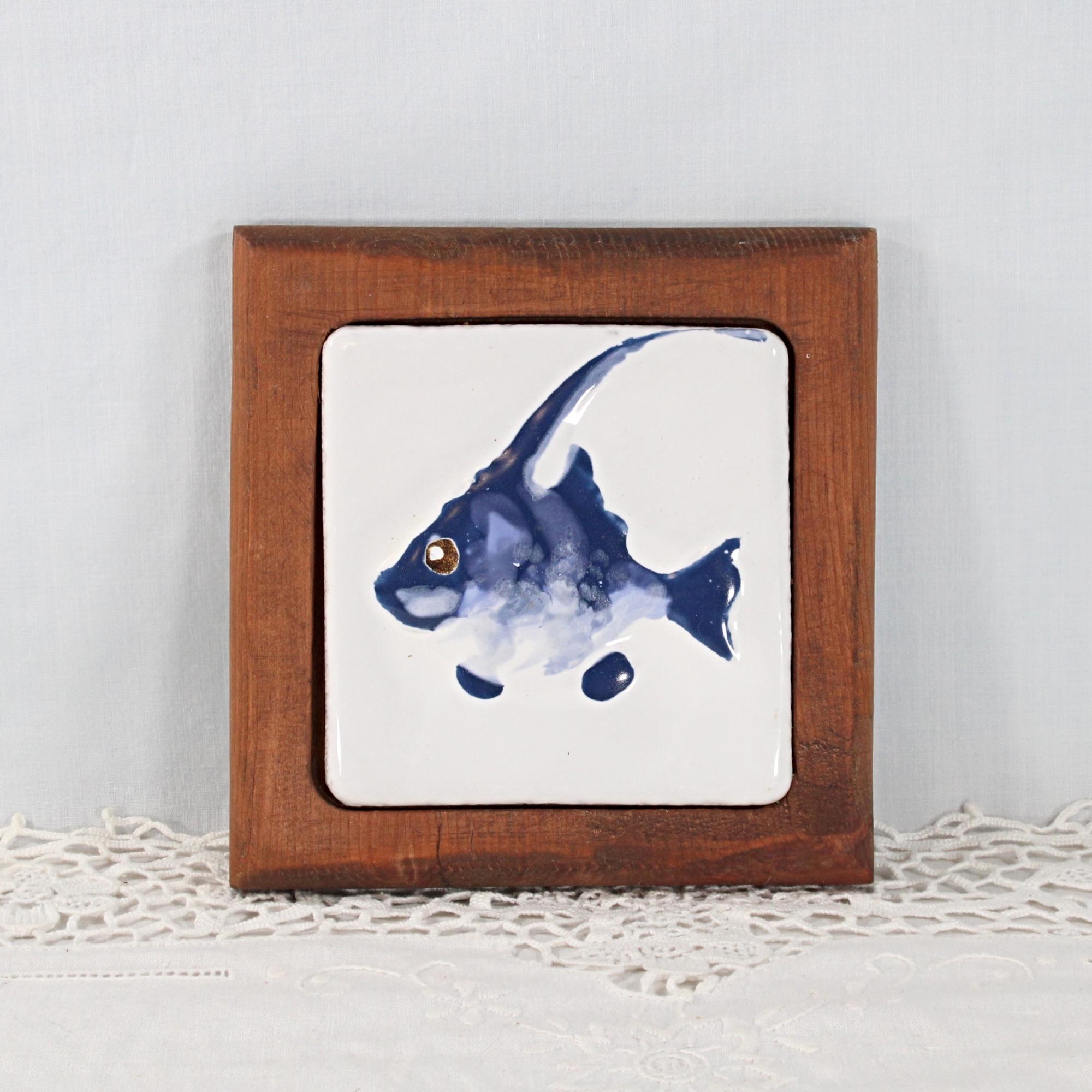 フランスビンテージ壁掛け　セラミックフィッシュ　陶器　魚 Vintage Ceramic Wall Hanging Fish - Etsy