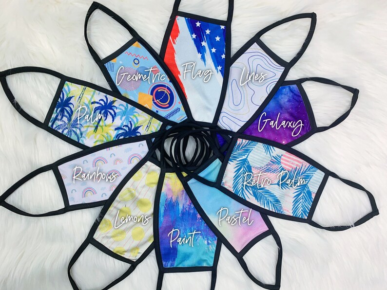 Face Masks  Custom Face Masks   Cloth Face Masks  Fabric image 2