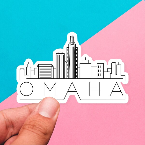Omaha Skyline Etsy