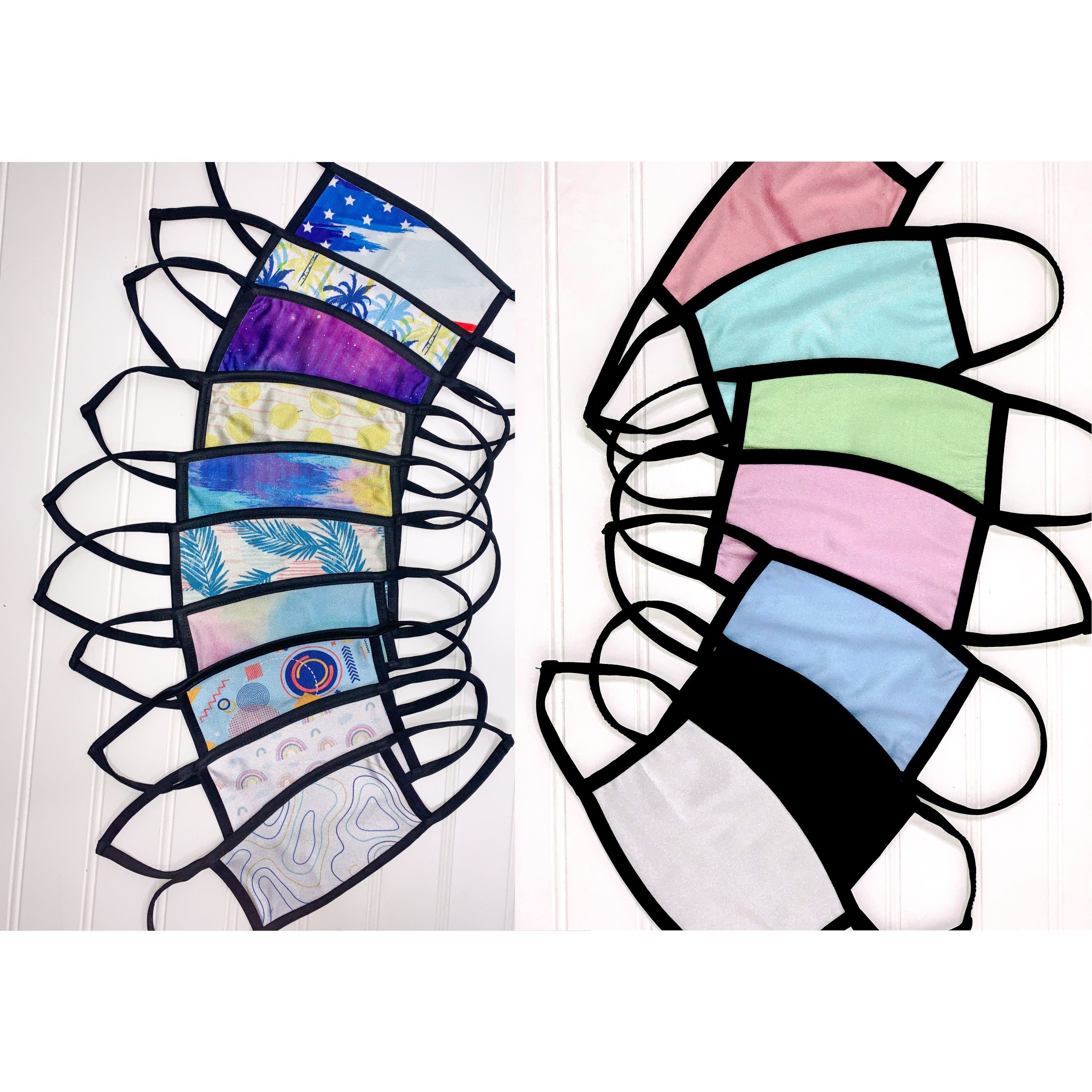 Face Masks Custom Face Masks Cloth Face Masks Fabric Etsy