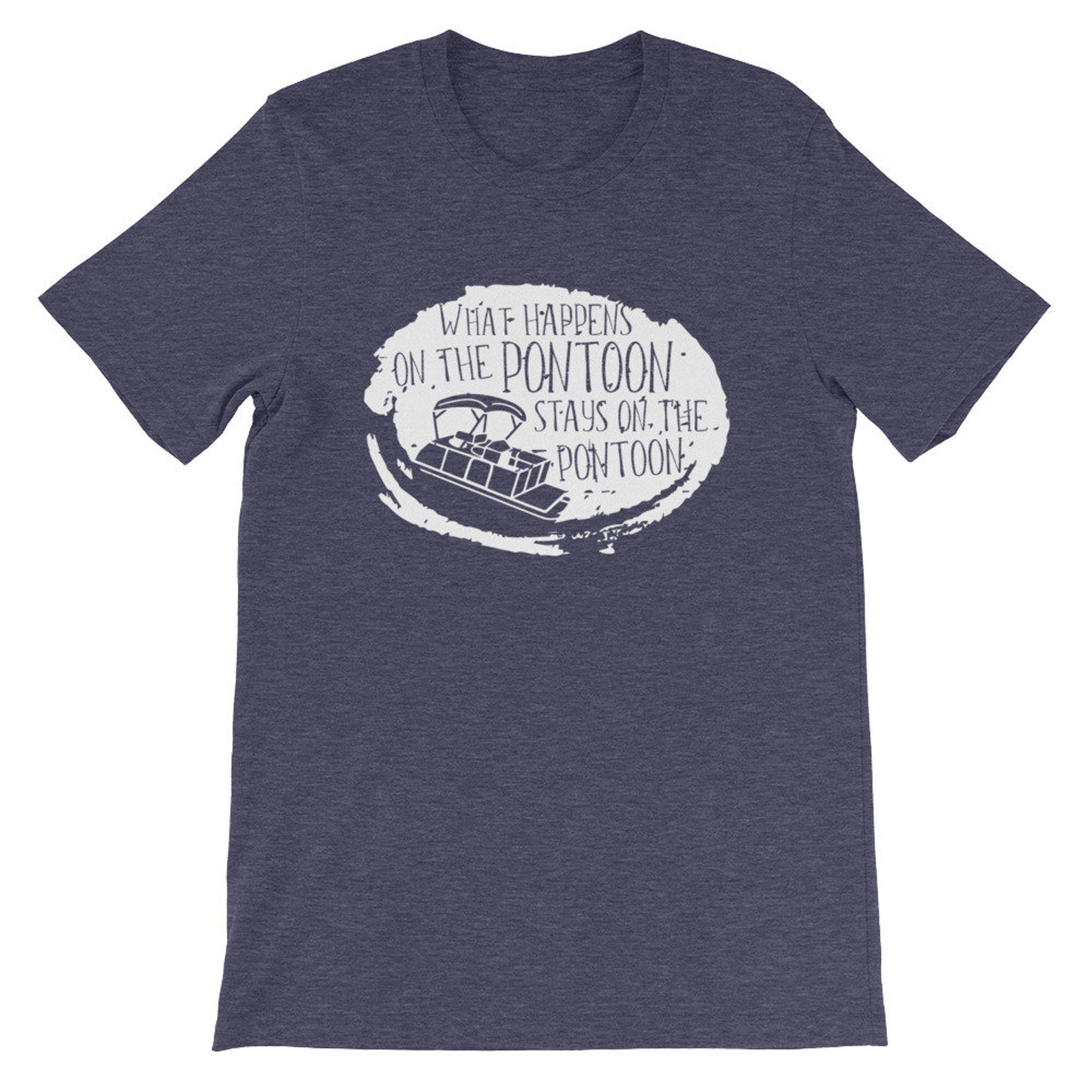 Funny Pontoon Shirt Boating Shirt Captain Shirt Pontoon Etsy