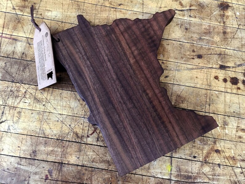 Minnesota Cutting Board Etsy