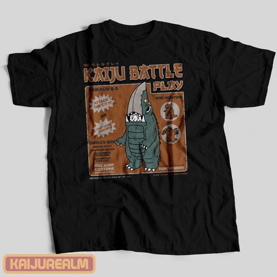 Kaiju battle play shirt hotsell