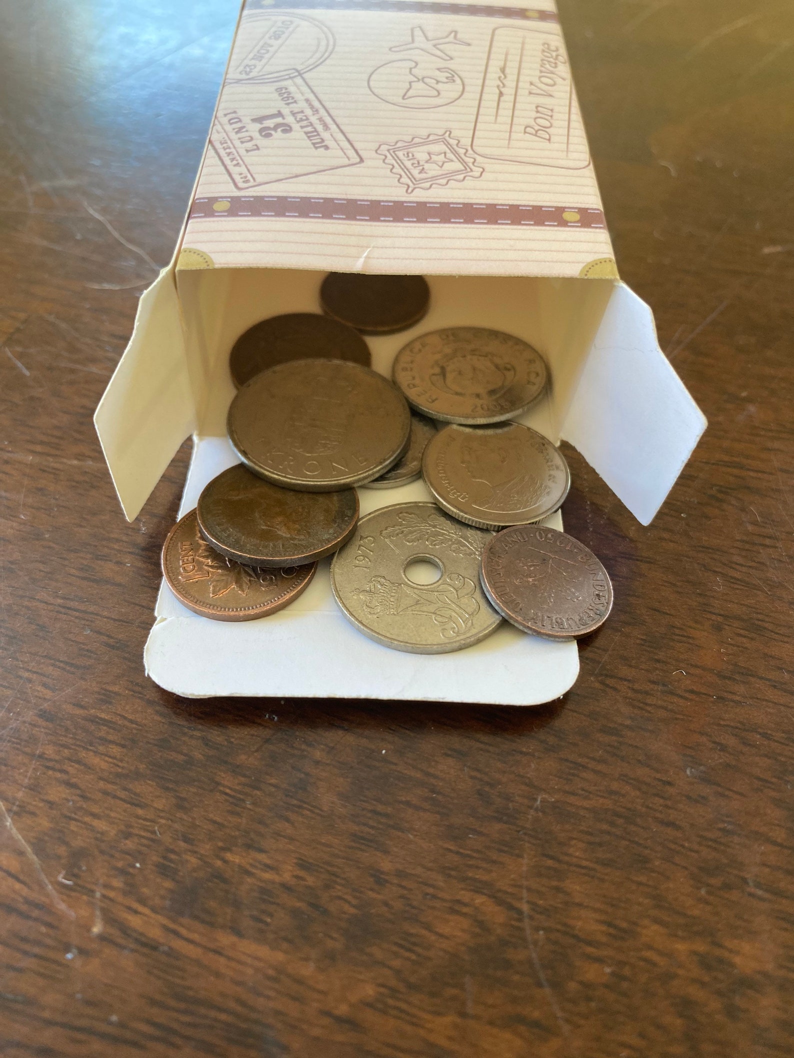 Surprise/Mystery Coin Box Coins from all over the world Etsy