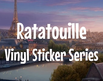 Ratatouille Vinyl Sticker Series