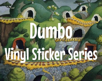 Dumbo Vinyl Sticker Series