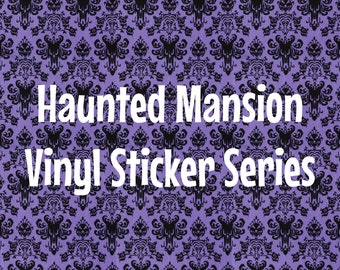 Haunted Mansion Vinyl Sticker Series