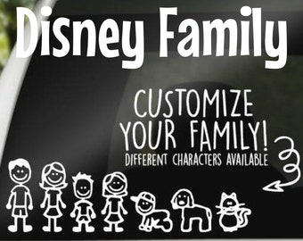 Disney Family Vinyl Sticker Series