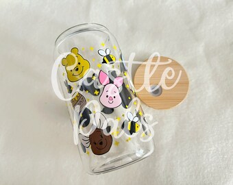 Hundred Acre Wood Glass Tumbler