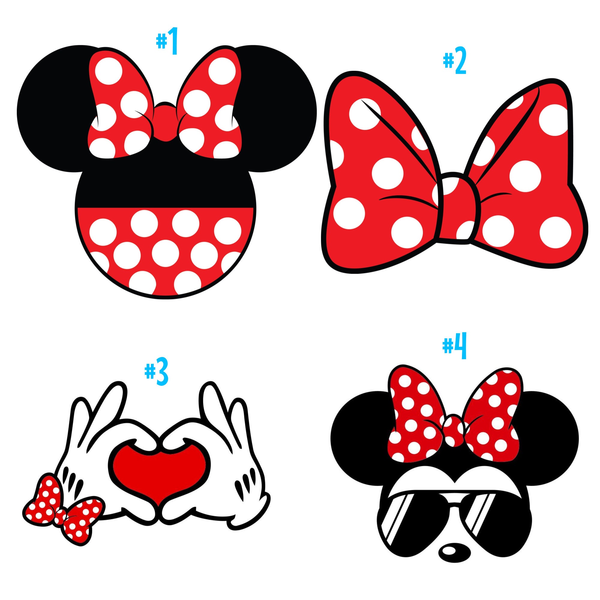 Minnie Mouse Printable Stickers