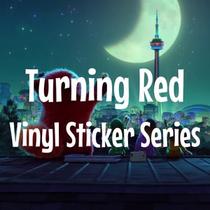 Turning Red Vinyl-Stickerserie