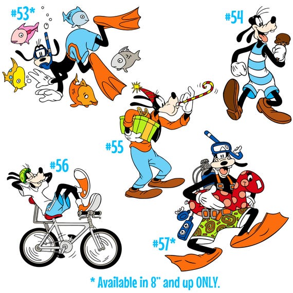 Poster A2 Goofy Topolino Cinelli Disc Iconic - 60x42 Cm - Campagnolo C Record Super - Neuf