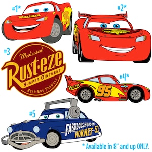 Cars Vinyl Sticker Series - Etsy