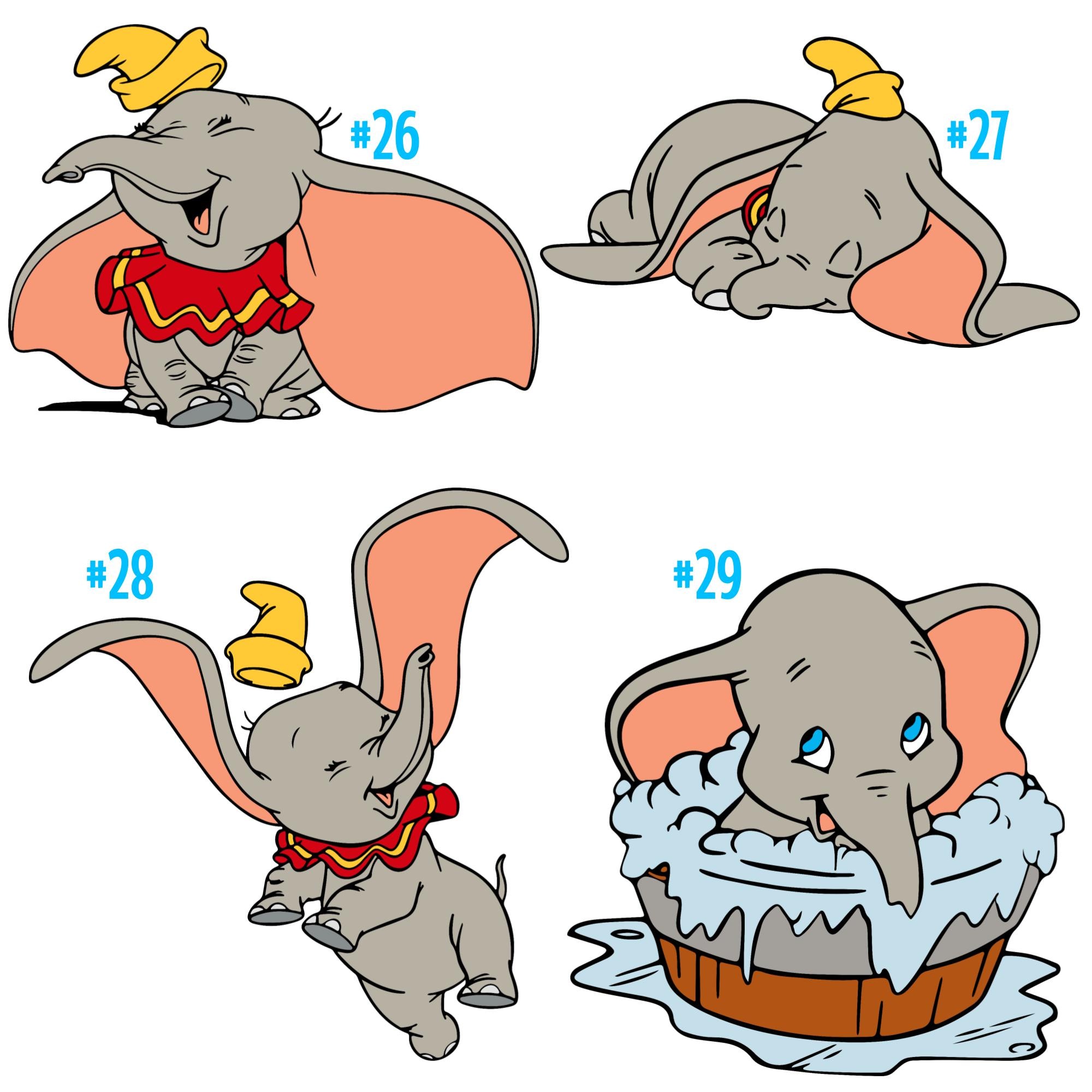 Wumbo Sticker Dumbo Vinyl Sticker Series - Etsy