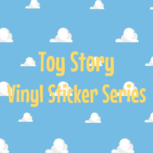 Toy Story Vinyl Sticker Series