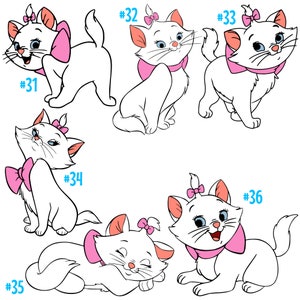 The Aristocats Vinyl Sticker Series - Etsy