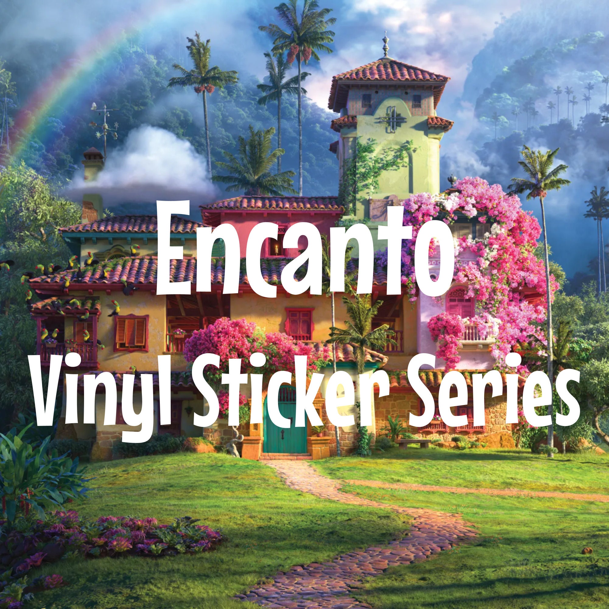  Ziyziiy 50Pcs for Encanto Stickers Vinyl Waterproof