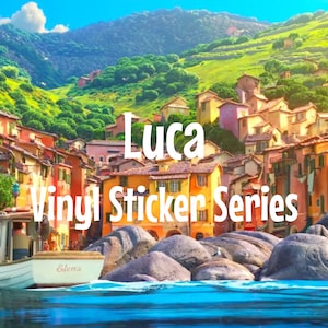 Luca Vinyl Sticker Series