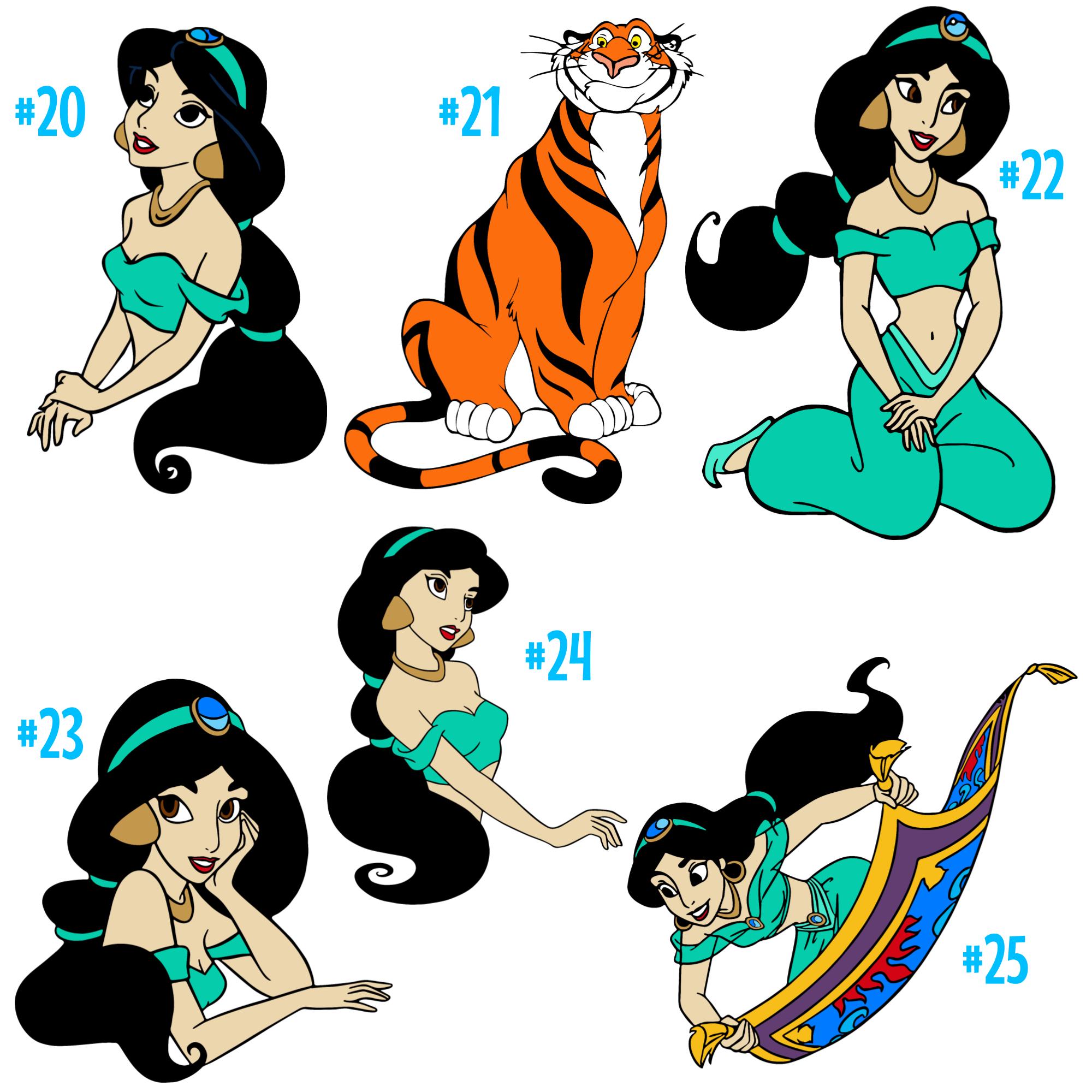 Updated! - Aladdin Vinyl Sticker Series - Etsy