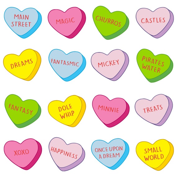  MISS FANTASY Valentine Heart Stickers Bulk for Kids