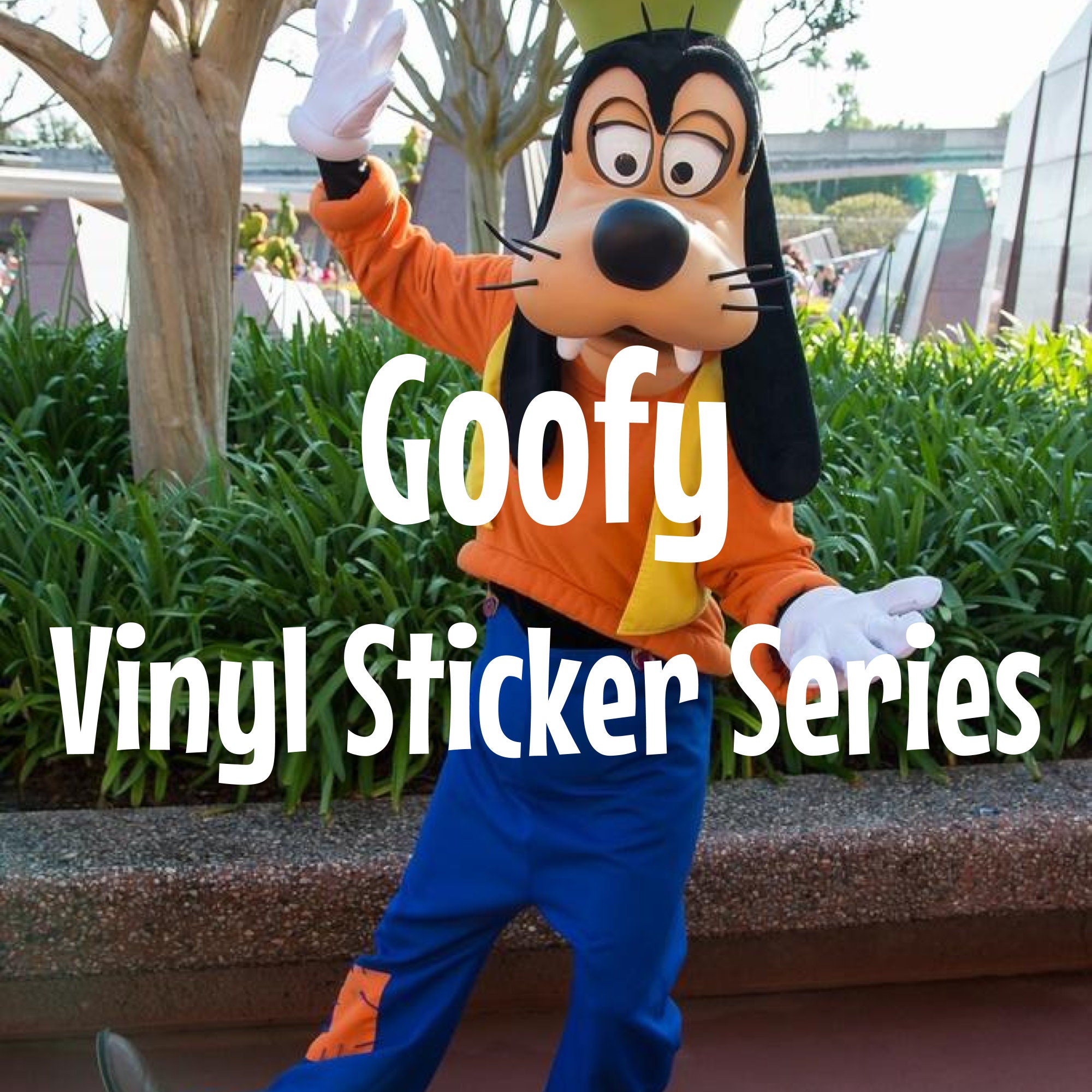 Goobi Sticker Goofy Vinyl Sticker Series - Etsy