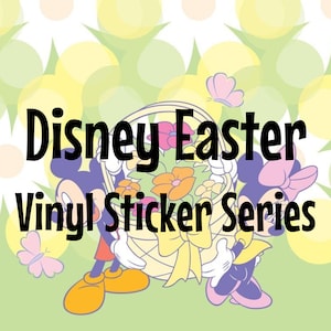 Disney Easter Vinyl Sticker Series