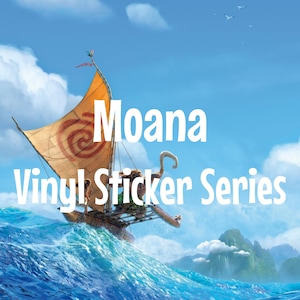 Moana Vinyl Sticker Serie