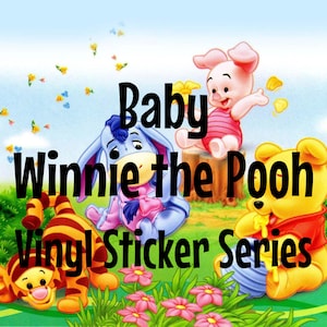Baby Winnie the Pooh & Friends Vinyl Sticker Series