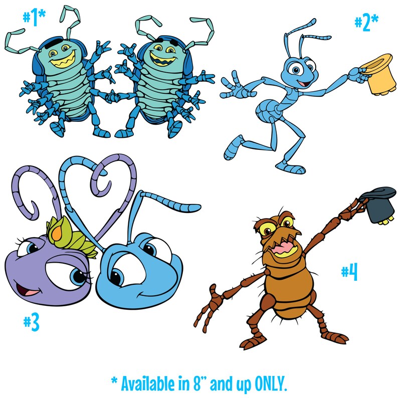 A Bug's Life Vinyl Sticker Series - Etsy